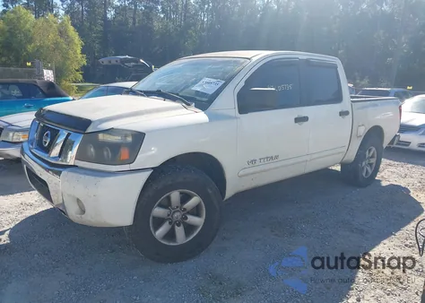 2010 Nissan Titan Se из США, поврежденный, VIN 1N6BA0ED2AN310749